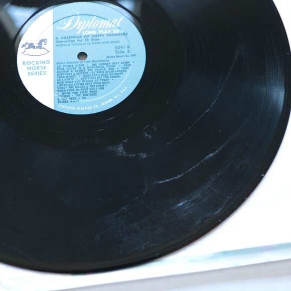 Selma Rich Brody – A Calendar Of Happy Thoughts One-A-Day For 30 12" Vinyl LP VG - Picture 8 of 10